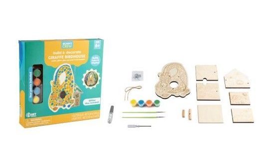 Animal make your own birdhouse