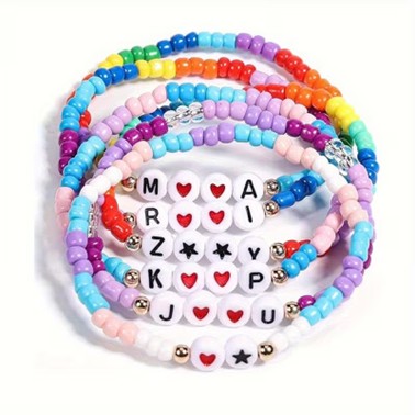 Kpop style stretchy bracelets