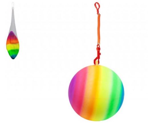 Rainbow Ball on chain