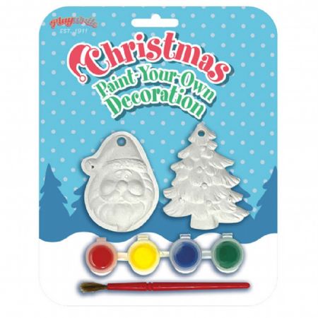 Paint Your Own Santa & Tree