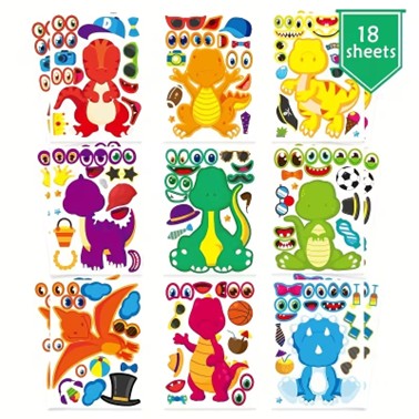 Dinosaur Sticker sheet