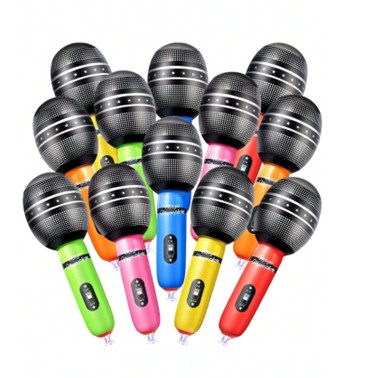 Kpop style inflatable microphones