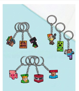 Minecraft Keyrings