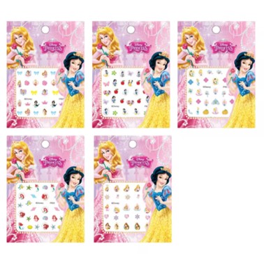 Princess nail stickers